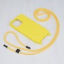 Husa pentru iPhone 14 Pro Max - Techsuit Crossbody Lanyard - Yellow