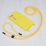Husa pentru Samsung Galaxy S23 - Techsuit Crossbody Lanyard - Yellow