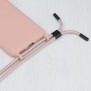 Husa pentru Samsung Galaxy Note 20 4G / Note 20 5G - Techsuit Crossbody Lanyard - Pink