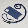 Husa pentru iPhone 12 Pro Max - Techsuit Crossbody Lanyard - Blue