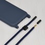 Husa pentru iPhone 12 Pro - Techsuit Crossbody Lanyard - Blue