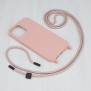 Husa pentru iPhone 13 Pro Max - Techsuit Crossbody Lanyard - Pink