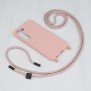 Husa pentru Samsung Galaxy S23 - Techsuit Crossbody Lanyard - Pink