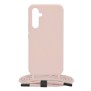 Husa pentru Samsung Galaxy A54 - Techsuit Crossbody Lanyard - Pink