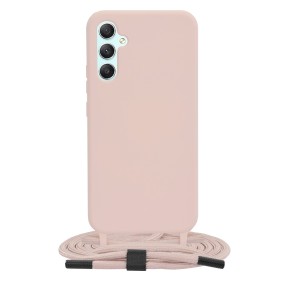 Husa pentru Samsung Galaxy A34 5G - Techsuit Crossbody Lanyard - Pink