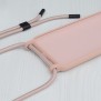 Husa pentru Xiaomi Redmi 12C - Techsuit Crossbody Lanyard - Pink