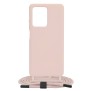 Husa pentru Xiaomi Redmi Note 12 Pro+ - Techsuit Crossbody Lanyard - Pink