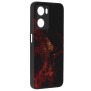Husa pentru Oppo A57 4G / A57s / OnePlus Nord N20 SE - Techsuit Glaze Series - Red Nebula