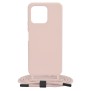Husa pentru Honor X8 4G - Techsuit Crossbody Lanyard - Pink