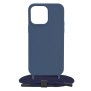 Husa pentru iPhone 14 Pro Max - Techsuit Crossbody Lanyard - Blue