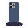Husa pentru iPhone 14 Pro - Techsuit Crossbody Lanyard - Blue