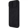 Husa pentru iPhone 13 / 14 - Nillkin QIN Leather Case - Black
