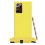 Husa pentru Samsung Galaxy Note 20 Ultra 4G / Note 20 Ultra 5G - Techsuit Crossbody Lanyard - Yellow