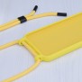 Husa pentru iPhone 12 Pro - Techsuit Crossbody Lanyard - Yellow