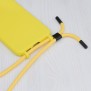 Husa pentru Xiaomi Redmi 12C - Techsuit Crossbody Lanyard - Yellow
