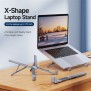 Suport Reglabil Stand pentru Laptop cu Diagonala 17.3" - Dux Ducis - Grey