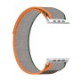 Curea pentru Apple Watch 1/2/3/4/5/6/7/8/9/SE/SE 2 (38/40/41mm) - Techsuit Watchband (W039) - Green / Orange