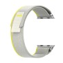 Curea pentru Apple Watch 1/2/3/4/5/6/7/8/9/SE/SE 2/Ultra/Ultra 2 (42/44/45/49mm) - Techsuit Watchband (W039) - Yellow / Gray