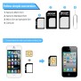 Adaptor pentru SIM, Nano, Micro - Techsuit Unlimited Innovation - Black