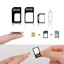 Adaptor pentru SIM, Nano, Micro - Techsuit Unlimited Innovation - Black