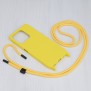 Husa pentru Honor X8a - Techsuit Crossbody Lanyard - Yellow