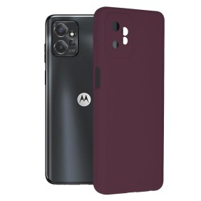 Husa pentru Motorola Moto G Power 5G - Techsuit Soft Edge Silicone - Plum Violet