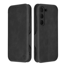 Husa pentru Samsung Galaxy S23 Techsuit Safe Wallet Plus, Black