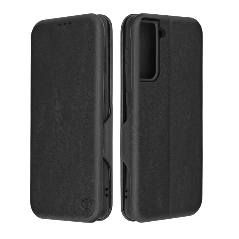 Husa pentru Samsung Galaxy S21 5G Techsuit Safe Wallet Plus, Black