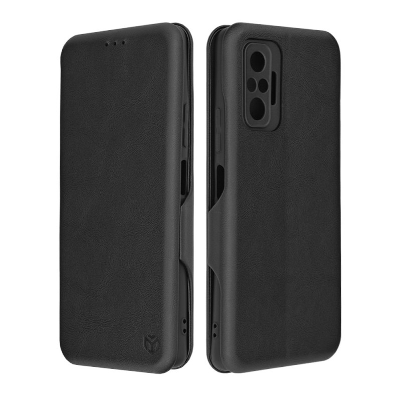 Husa pentru Xiaomi Redmi Note 10 Pro / Note 10 Pro Max Techsuit Safe Wallet Plus, Black