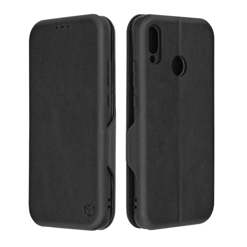 Husa pentru Huawei P20 Lite Techsuit Safe Wallet Plus, Black