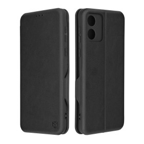 Husa pentru Motorola Moto E13 Techsuit Safe Wallet Plus, Black