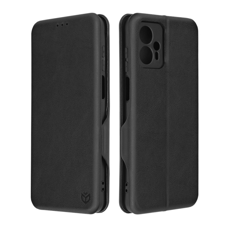 Husa pentru Motorola Moto G13 / G23 Techsuit Safe Wallet Plus, Black