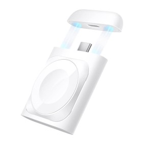 Incarcator Portabil pentru Apple Watch, AirPods Pro 2, Fast Charging - ESR - White