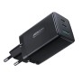 Incarcator pentru Priza USB Type-C 65W + Cablu Type-C 100W, 1m - JoyRoom (TCG01) - Black