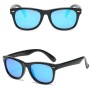 Ochelari de Soare pentru Copii cu Protectie UV - Techsuit (D802) - Black / Blue