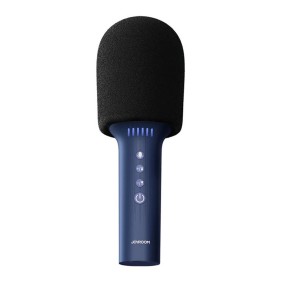 Microfon Fara Fir, Bluetooth V5.0, 1200mAh - JoyRoom (JR-MC5) - Blue