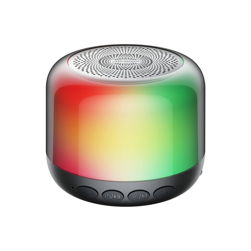 Boxa cu lumini RGB, Portabila, cu Bluetooth V5.1 - JoyRoom (JR-ML03) - Black