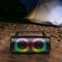 Boxa Fara Fir cu Lumini RGB, 2500mAh, 40W - JoyRoom (JR-MW02) - Black