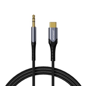 Cablu Audio Jack la Type-C, 1m - JoyRoom (SY-A03) - Black