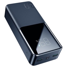 Baterie Externa 2x USB, Type-C, Micro-USB, 15W, 30000mAh - JoyRoom (JR-T015) - Black