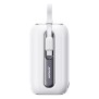 Baterie Externa Type-C, Lightning, 10000mAh, 12W - JoyRoom Colorful Series (JR-L013) - White