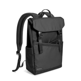 Rucsac Laptop 16″, 18l - Tomtoc Flip Laptop Backpack (T64M1D1) - Black