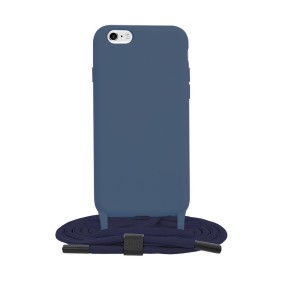 Husa pentru iPhone 6/ 6S - Techsuit Crossbody Lanyard - Blue