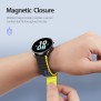 Curea pentru Samsung Galaxy Watch 4/5/Active 2, Huawei Watch GT 3 (42mm)/GT 3 Pro (43mm) - Dux Ducis LD Series - Black / Yellow