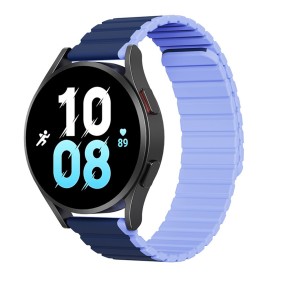 Curea pentru Samsung Galaxy Watch 4/5/Active 2, Huawei Watch GT 3 (42mm)/GT 3 Pro (43mm) - Dux Ducis LD Series - Blue
