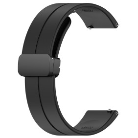 Curea pentru Huawei Watch GT 2 (46mm)/GT 2 Pro/GT 3 Pro (46mm)/Ultimate, Xiaomi Watch S - Techsuit Watchband (W011) - Black