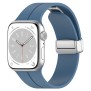 Curea pentru Apple Watch 1/2/3/4/5/6/7/8/9/SE/SE 2 (38/40/41mm) - Techsuit Watchband (W011) - Blue