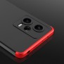 Husa pentru Xiaomi Redmi Note 12 5G / Poco X5 + Folie - GKK 360 - Black