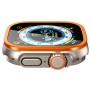 Folie pentru Apple Watch Ultra / Ultra 2 - Spigen Glas.tR Slim Pro - Orange