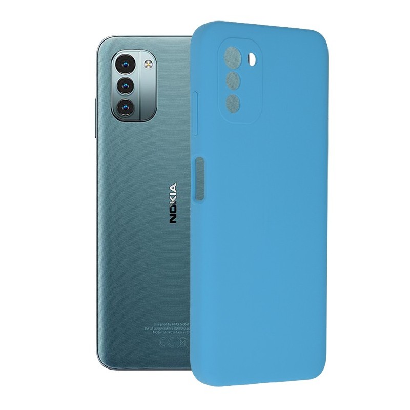 Husa pentru Nokia G11 / G21 - Techsuit Soft Edge Silicone - Denim Blue